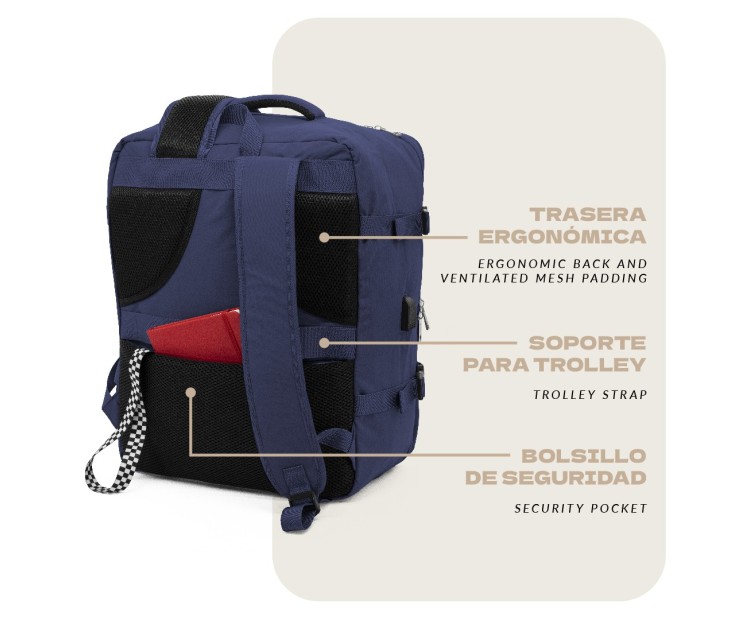 Mochila Voyan NAP Verde | Gran Capacidad y Resistencia