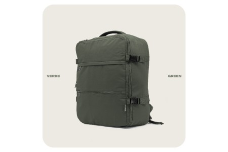 Mochila Voyan NAP Verde | Apta Cabina EasyJet 2