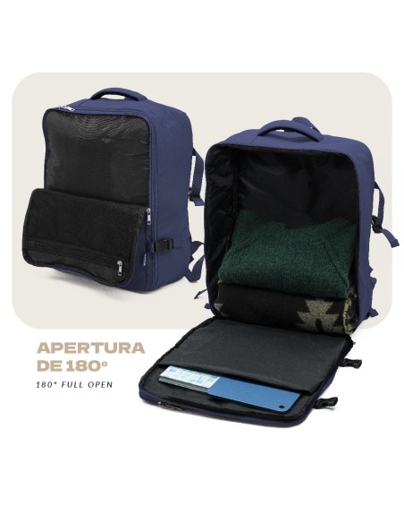 Mochila Voyan NAP Azul | Gran Capacidad y Resistencia