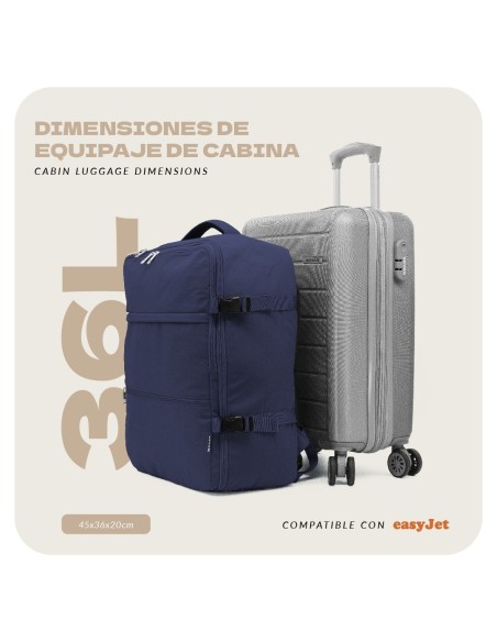 Mochila Voyan NAP Azul | Gran Capacidad y Resistencia