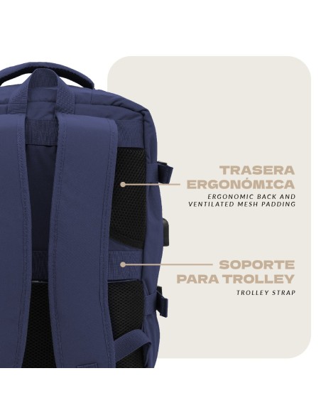 Mochila Voyan NAP Azul | Apta Cabina EasyJet