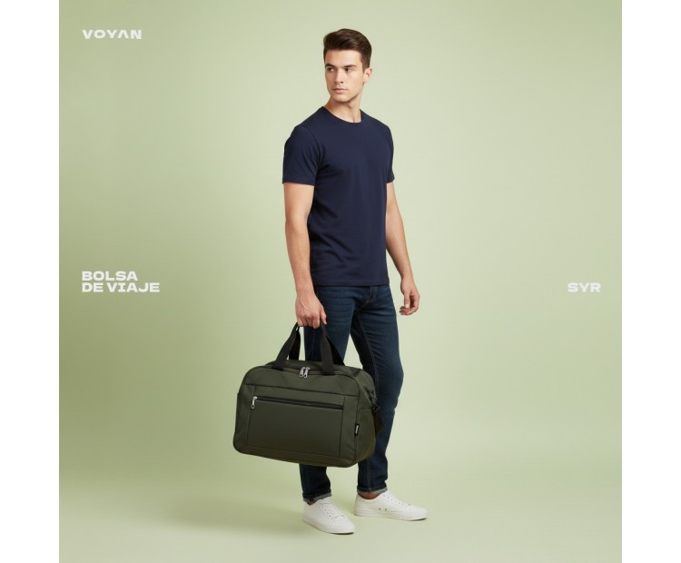 Bolso de Viaje Voyan SYR Negra | Apta Cabina Vueling