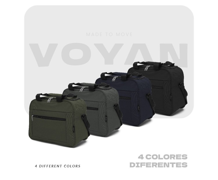 Bolso de Viaje Voyan SYR Gris | Apta Cabina Vueling