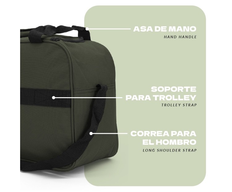 Bolso de Viaje Voyan SYR Gris | Apta Cabina Vueling