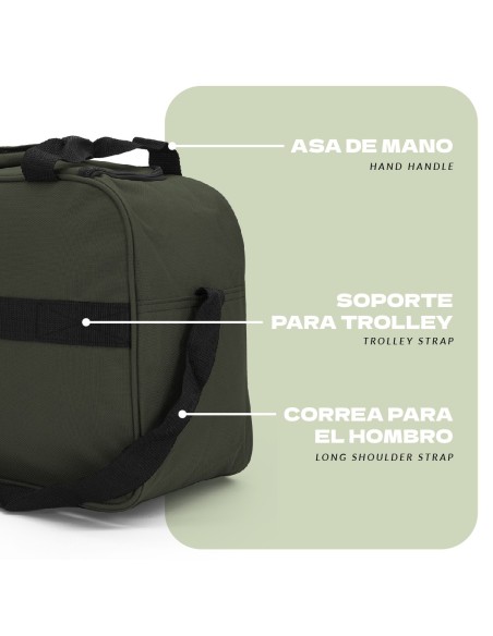 Bolso de Viaje Voyan SYR Gris | Apta Cabina Vueling