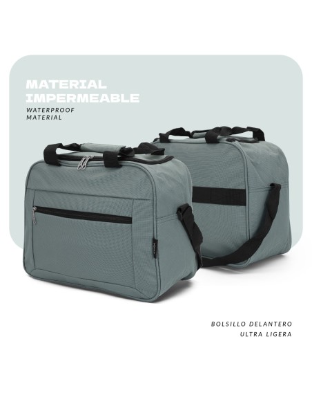 Bolso de Viaje Voyan ALB Negra | Apta Cabina Vueling