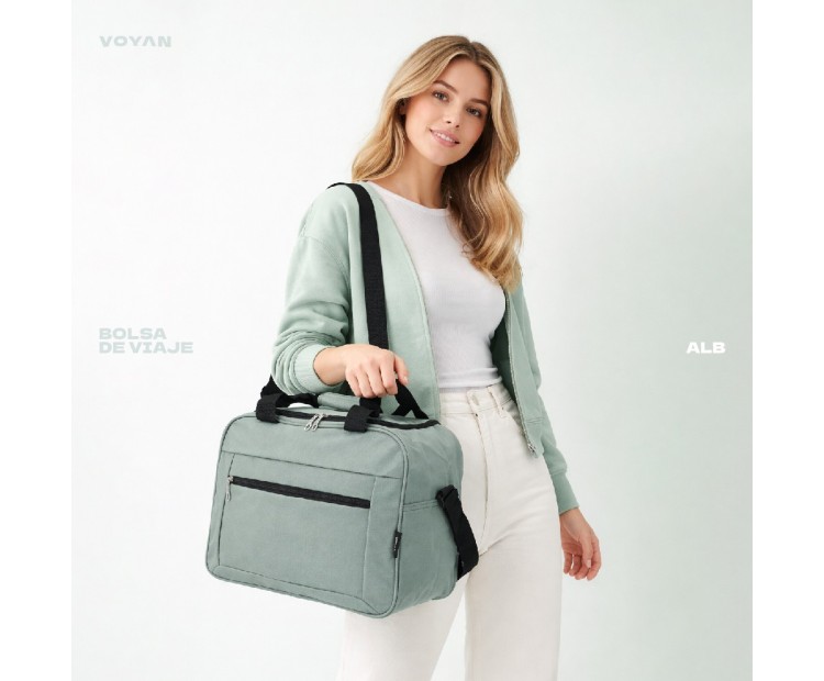 Bolso de Viaje Voyan ALB Gris | Apta Cabina Vueling