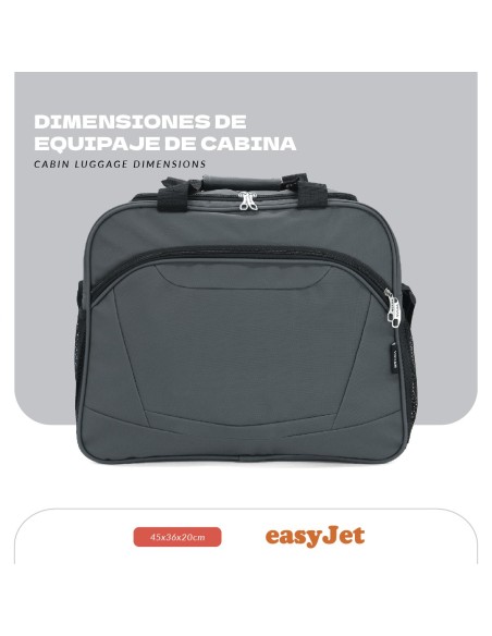 Bolso de Viaje Voyan VIX Negra | Apta Cabina EasyJet