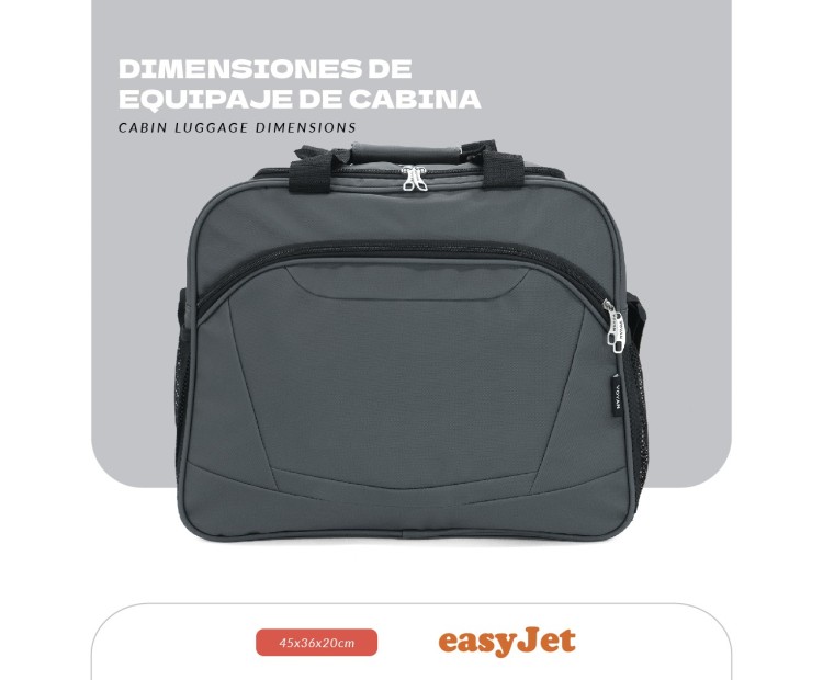 Bolso de Viaje Voyan VIX Gris | Apta Cabina EasyJet