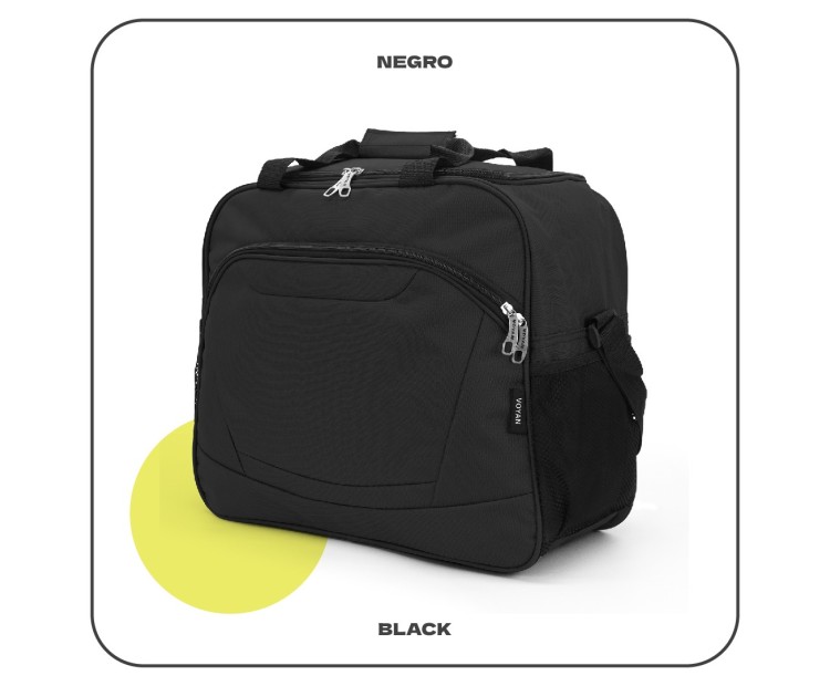 Bolso de Viaje Voyan POA Negra | Apta Cabina EasyJet