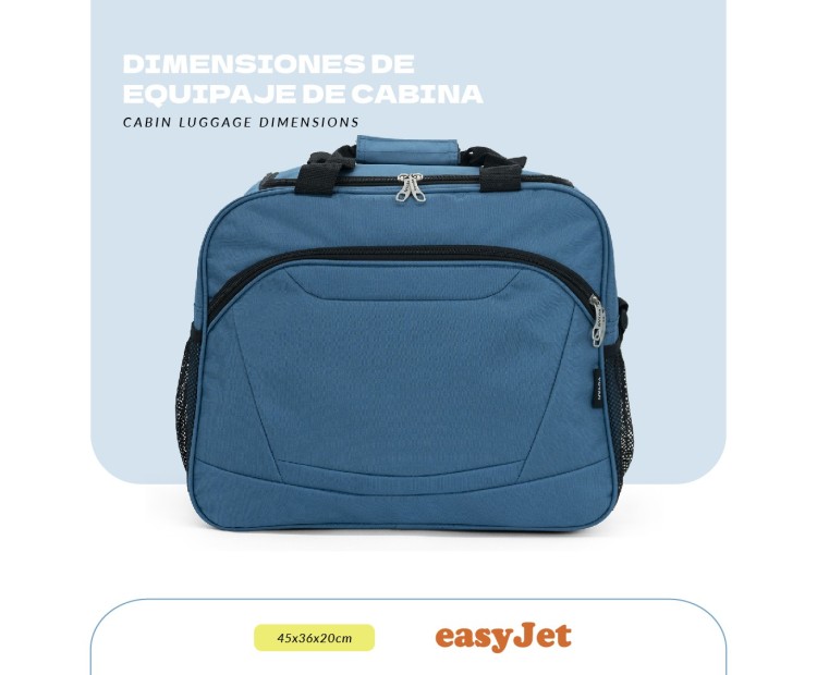 Bolso de Viaje Voyan POA Negra | Apta Cabina EasyJet