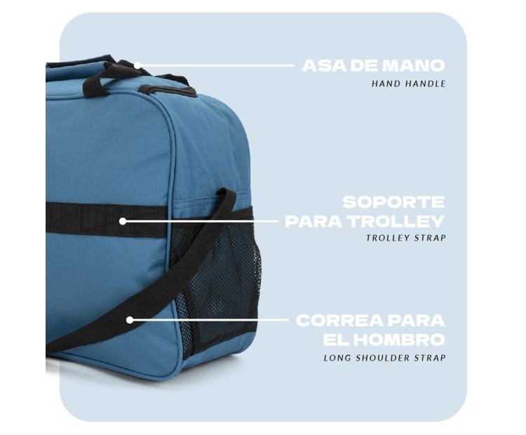 Bolso de Viaje Voyan POA Azul | Apta Cabina EasyJet
