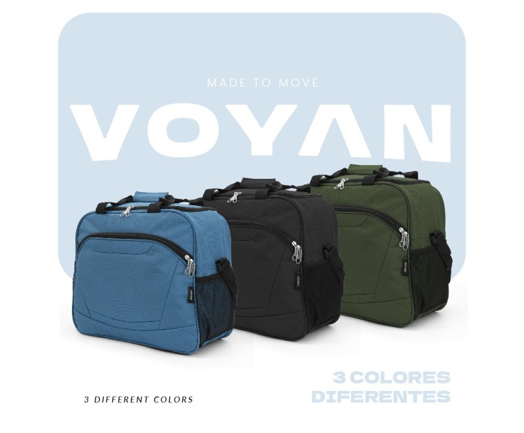 Bolso de Viaje Voyan POA Verde | Apta Cabina EasyJet