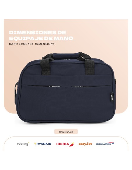 Bolso de Viaje Voyan FEZ Gris | Apta Cabina Ryanair