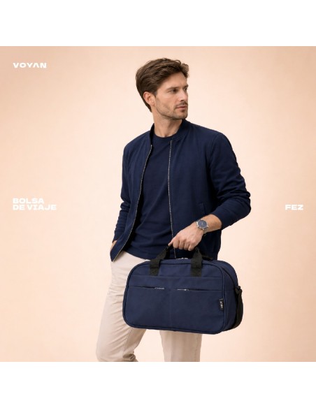 Bolso de Viaje Voyan FEZ Gris | Apta Cabina Ryanair