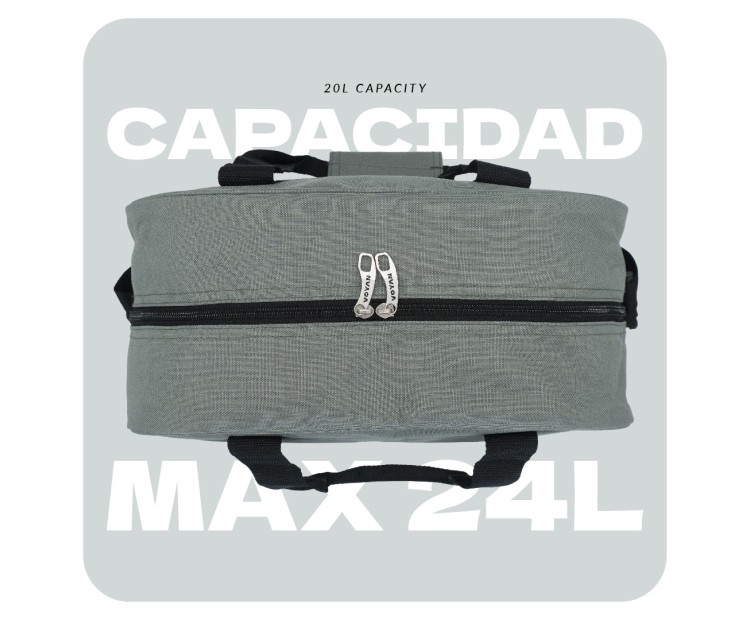Bolso de Viaje Voyan MIR Gris | Apta Cabina Ryanair