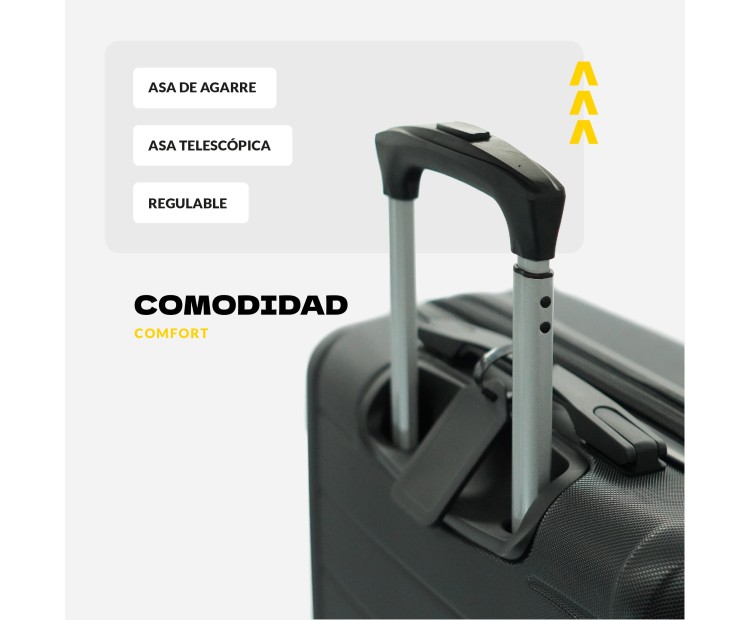 Maleta de Cabina Voyan SDR Verde | Ligera y Expandible +5 cm