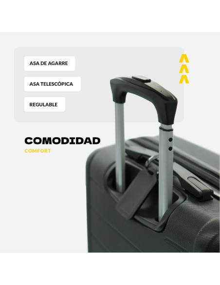 Maleta de Cabina Voyan SDR Verde | Ligera y Expandible +5 cm