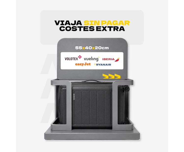 Maleta de Cabina Voyan SDR Verde | Ligera y Expandible +5 cm