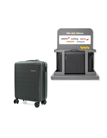 Maleta de Cabina Voyan SDR Granate | Ligera y Expandible +5 cm