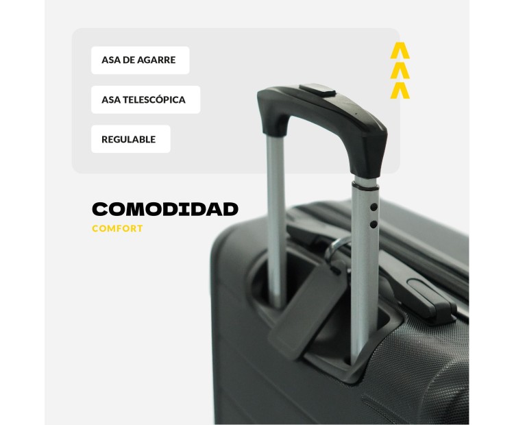Maleta de Cabina Voyan SDR Azul | Ligera y Expandible +5 cm