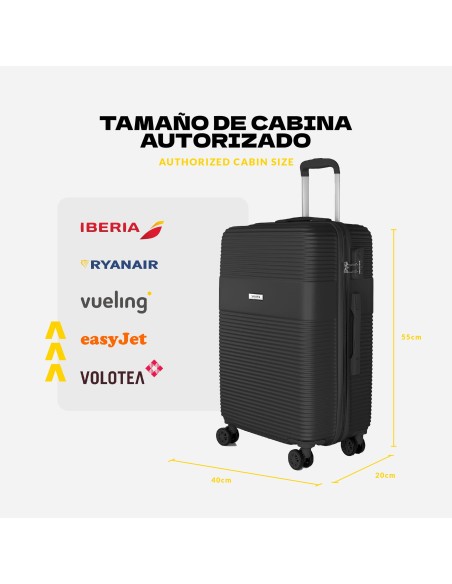 Maleta de Cabina Voyan BIO Azul | Ligera y Resistente