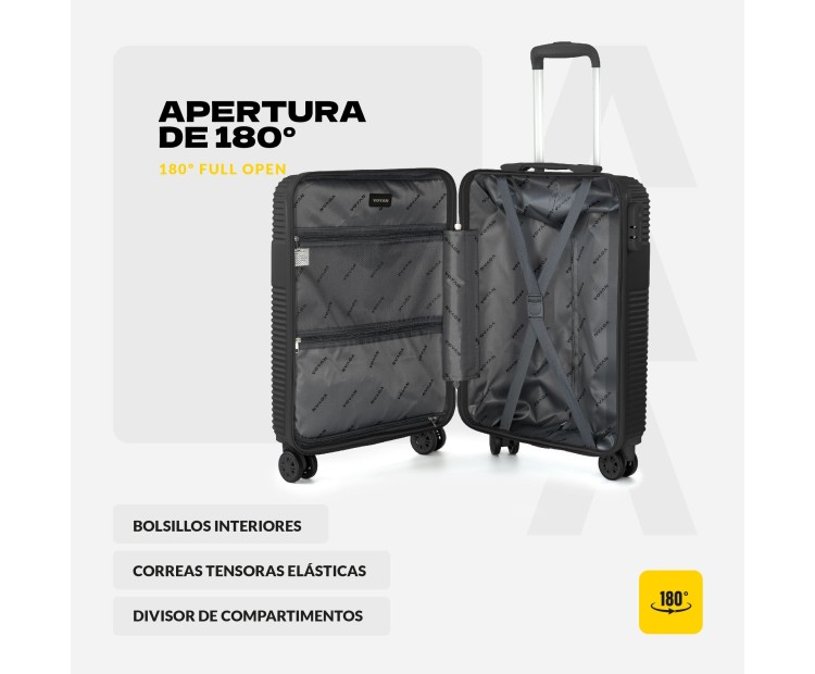 Maleta de Cabina Voyan BIO Azul | Ligera y Resistente
