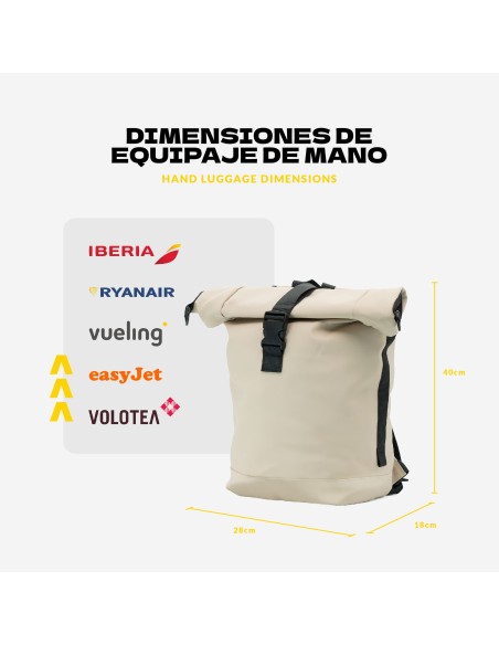 Mochila Voyan TRN Azul | Apta Cabina, Ligera y Compacta