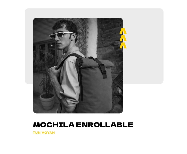 Mochila Voyan TRN Azul | Apta Cabina, Ligera y Compacta