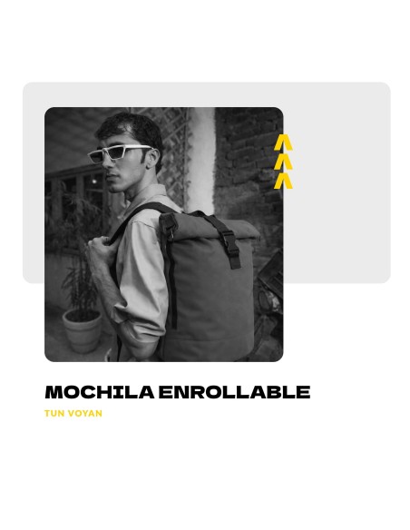 Mochila Voyan TRN Azul | Apta Cabina, Ligera y Compacta