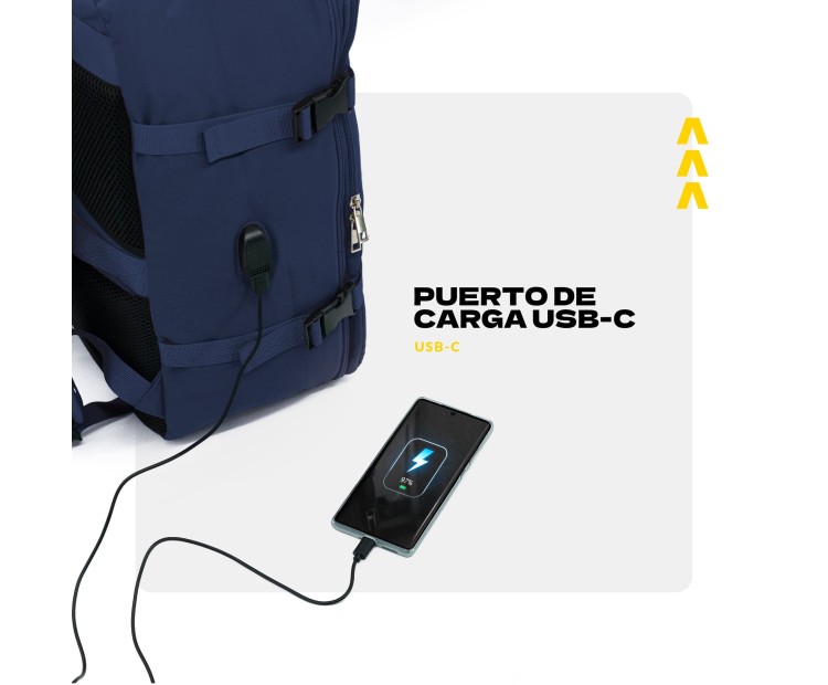 Mochila Voyan NAP Azul | Apta Cabina EasyJet