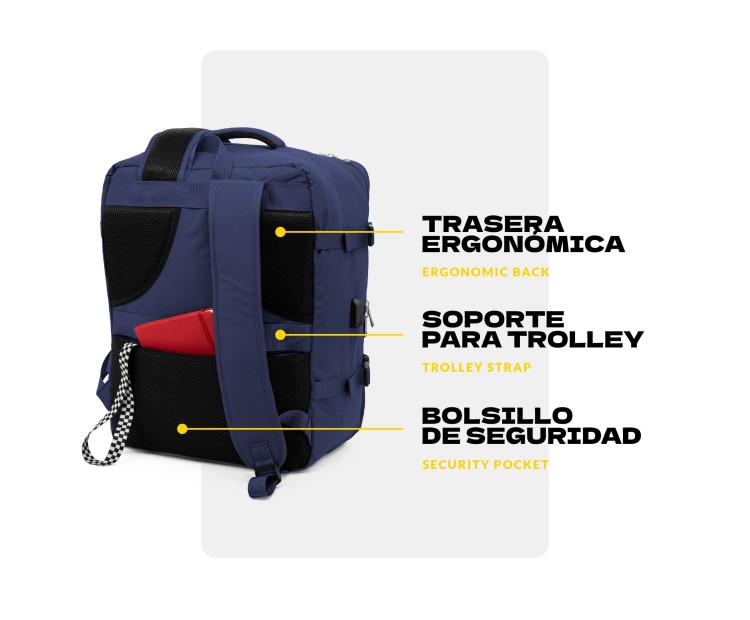 Mochila Voyan NAP Verde | Apta Cabina EasyJet