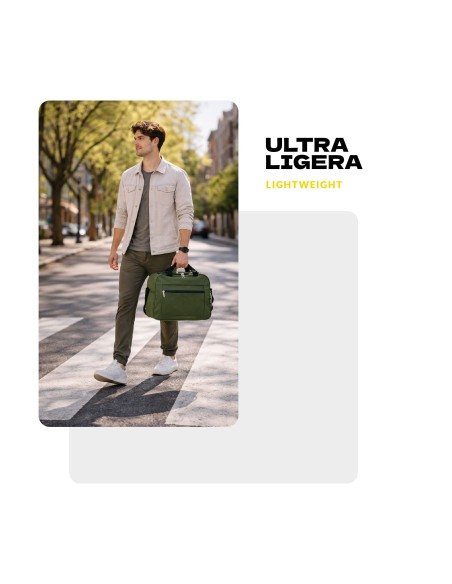 Bolso de Viaje Voyan SYR Verde | Apta Cabina Vueling