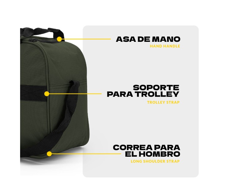Bolso de Viaje Voyan SYR Gris | Apta Cabina Vueling