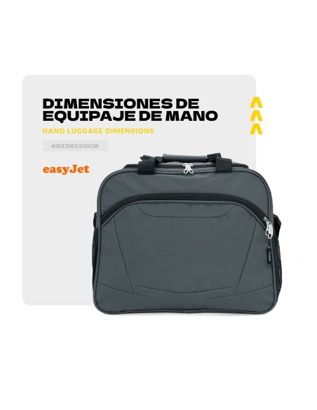 Bolso de Viaje Voyan VIX Gris | Apta Cabina EasyJet