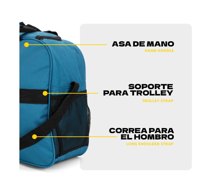 Bolso de Viaje Voyan POA Negra | Apta Cabina EasyJet