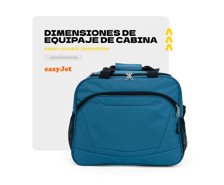 Bolso de Viaje Voyan POA Azul | Apta Cabina EasyJet