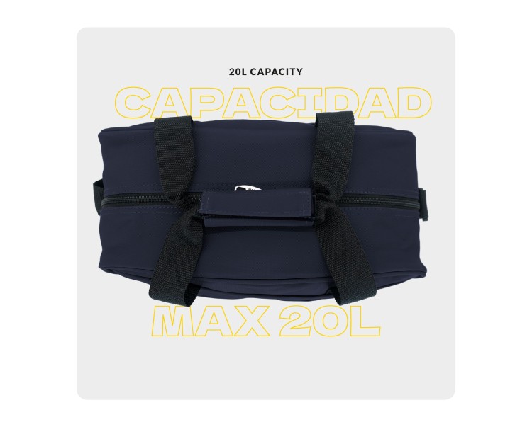 Bolso de Viaje Voyan FEZ Gris | Apta Cabina Ryanair