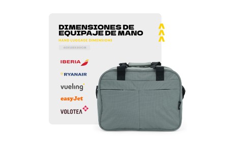 Bolso de Viaje Voyan MIR Azul | Apta Cabina Ryanair 2