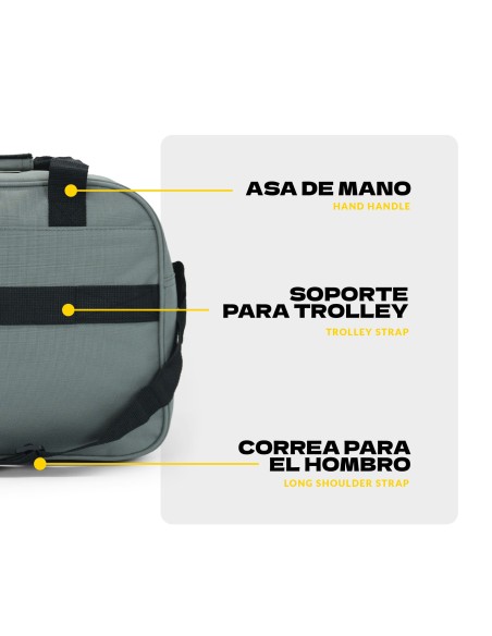 Bolso de Viaje Voyan MIR Gris | Apta Cabina Ryanair