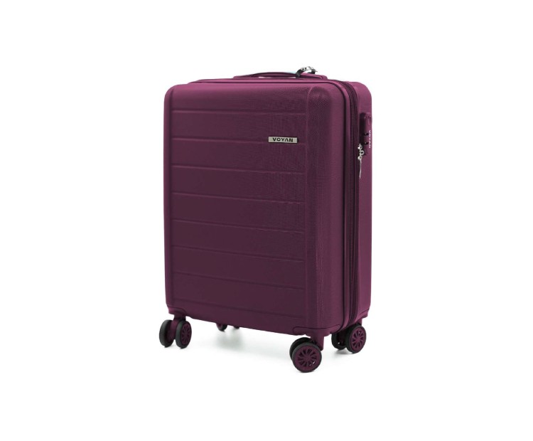 Maleta de Cabina Voyan SDR Magenta | Ligera y Expandible +5 cm
