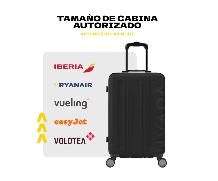 Maleta de Cabina Voyan LAX Magenta | Ligera