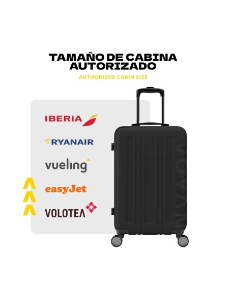 Maleta de Cabina Voyan LAX Magenta | Ligera