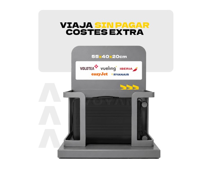Maleta de Cabina Voyan LAX Magenta | Ligera