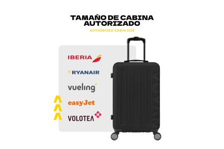 Maleta de Cabina Voyan LAX Gris | Ligera 2