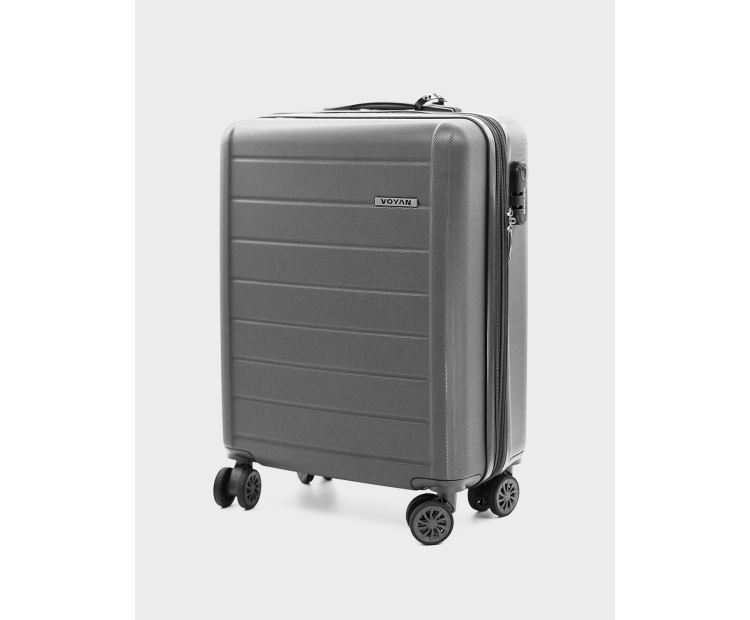 Maleta de Cabina Voyan SDR Gris | Ligera y Expandible +5 cm