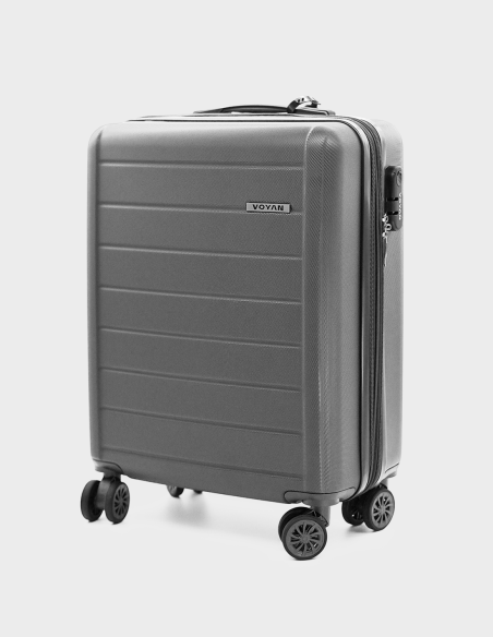 Maleta de Cabina Voyan SDR Gris | Ligera y Expandible +5 cm