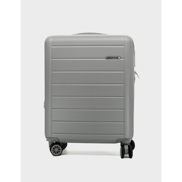 Maleta de Cabina Voyan SDR Gris | Ligera y Expandible +5 cm