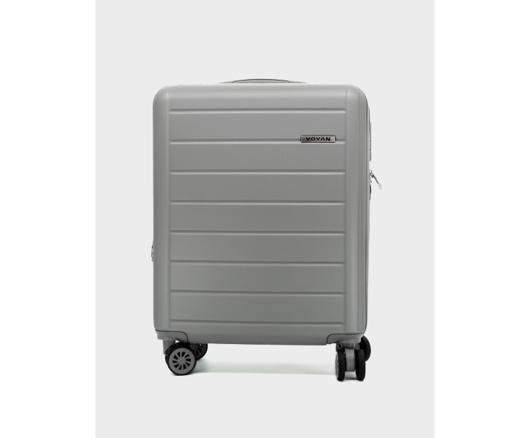 Maleta de Cabina Voyan SDR Gris | Ligera y Expandible +5 cm