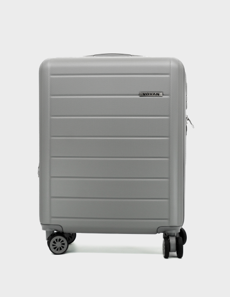 Maleta de Cabina Voyan SDR Gris | Ligera y Expandible +5 cm
